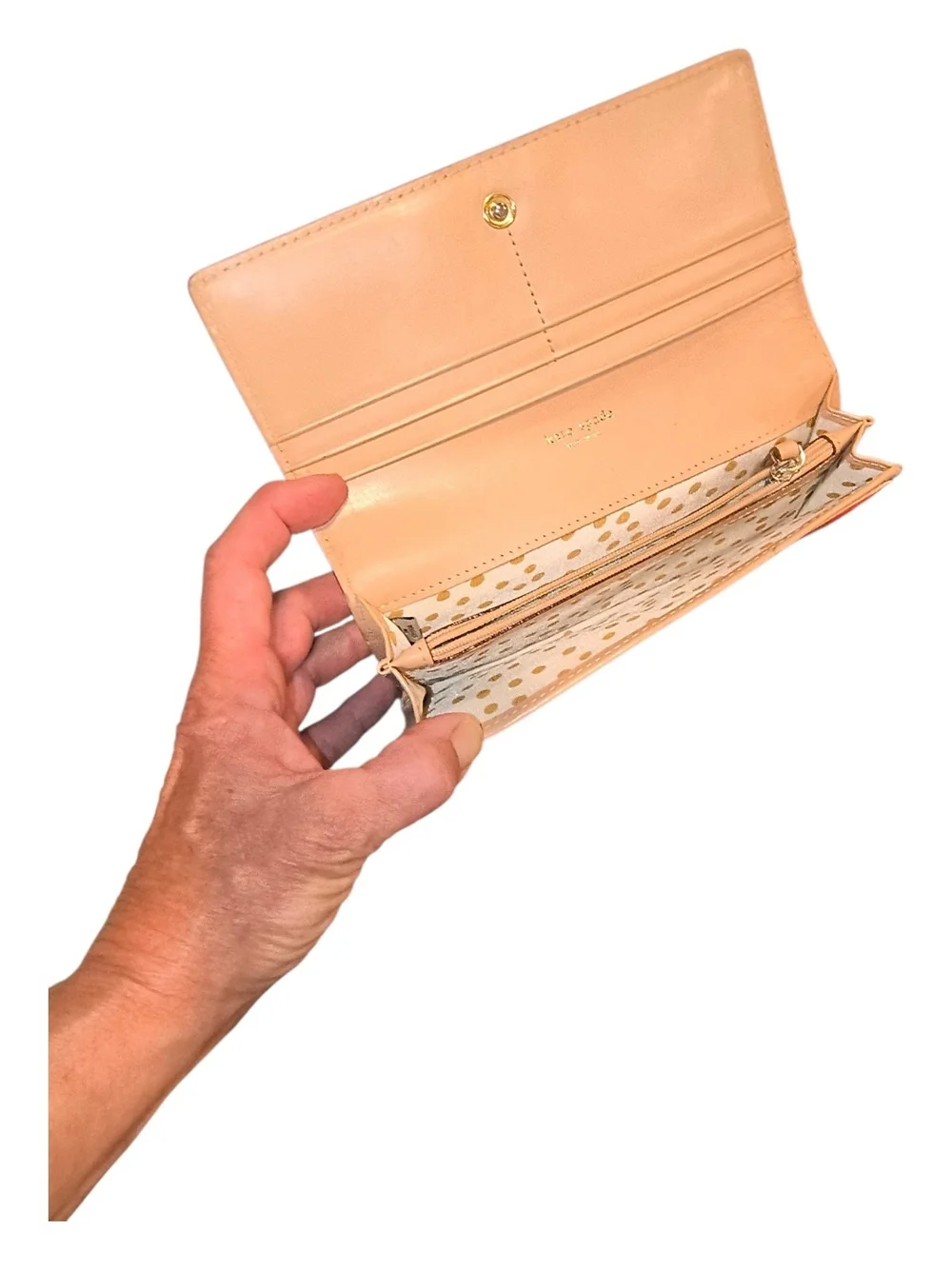 NWOT- Kate Spade NY Wellsley Red Long Wallet